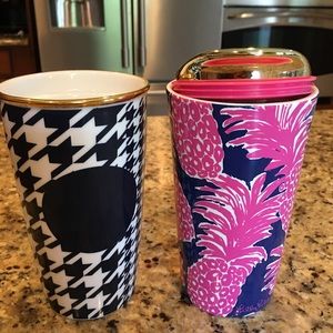 Decorative Mugs x 2 Starbucks & Lilly